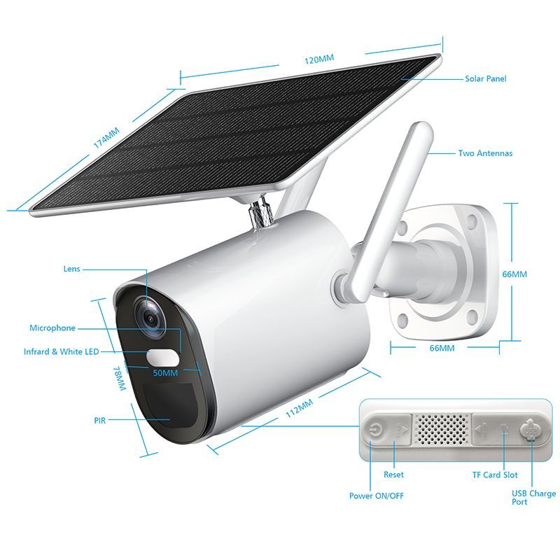 Solace 4G camera specifications